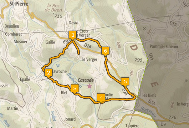 Cascade de la pisserote